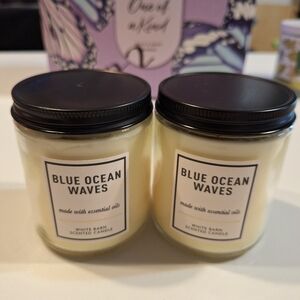Blue Ocean Waves Candles